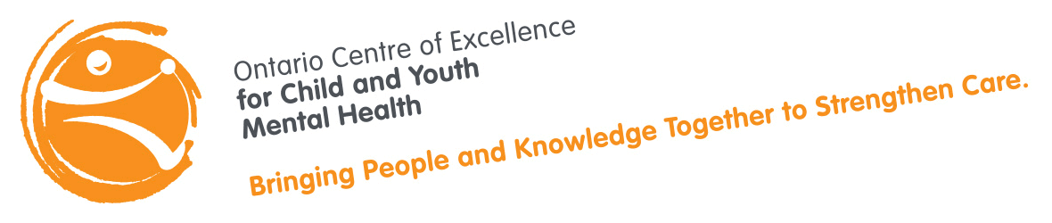 Ontario Centre of Excellence for Child and Youth Mental Health